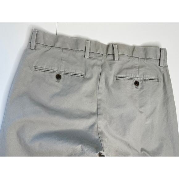 Gap For Good Gray Chino Pants Slim Straight Fit Mid Rise Workwear Office 32x32 - Picture 7 of 12